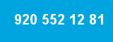 920 552 12 81
